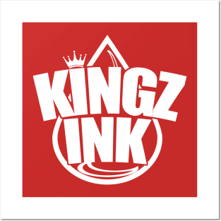 Kingz Ink Throwback Logo Tee Posters and Art